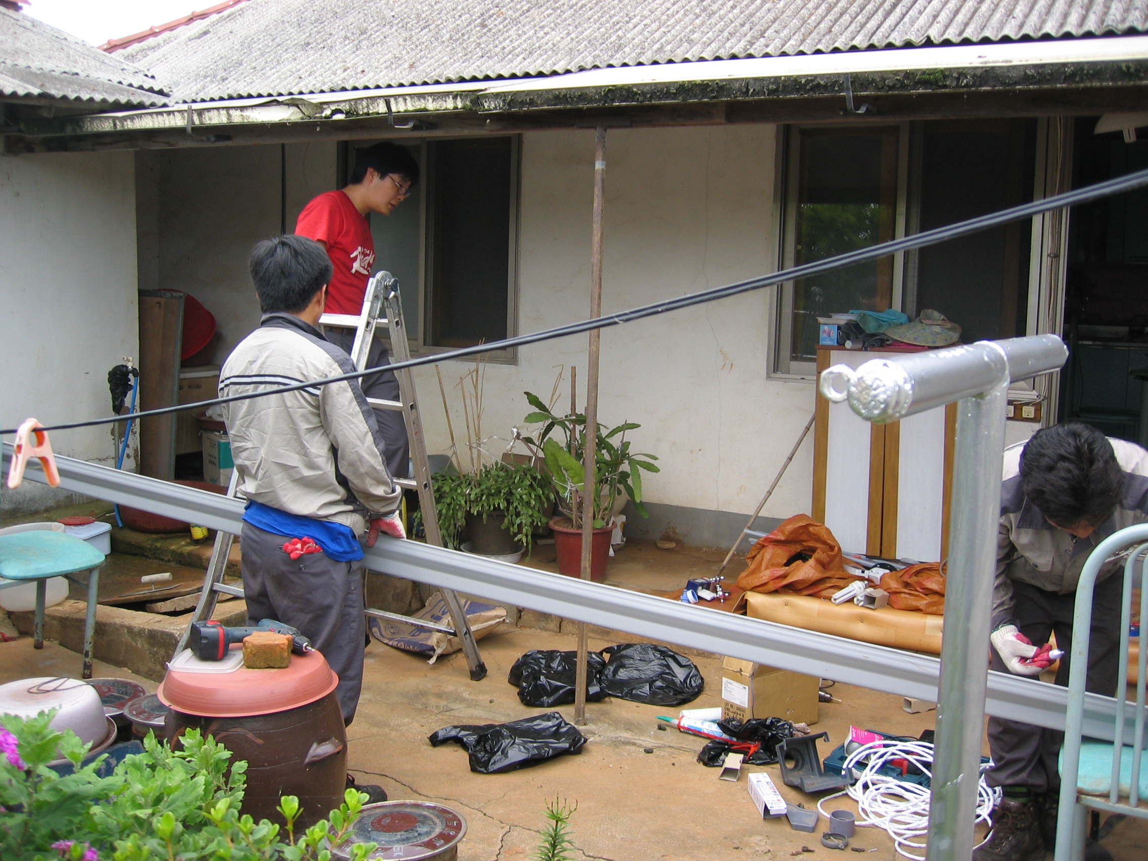 당진사업소, 독거노인에 주거환경 개선 작업